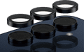 PanzerGlass Hoops Samsung Galaxy A55 Camera Lens Protector Glas detail