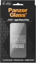 PanzerGlass Ultra-Wide Fit Apple iPhone 15 Plus Screenprotector Ceramic verpakking