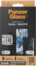 PanzerGlass Ultra-Wide Fit Samsung Galaxy A55 Protège-écran de Confidentialité Verre emballage