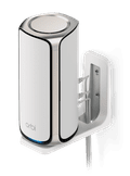 Netgear Orbi Wall Mount for WiFi 7 models (RBEWM) White left side