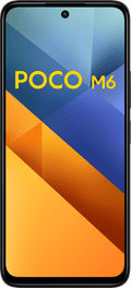 POCO M6 128 Go Noir 4G avant