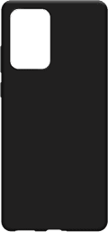 Just in Case Soft Design Motorola Edge 50 Fusion Back Cover Zwart achterkant