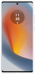 Just in Case Soft Design Motorola Edge 50 Fusion Back Cover Transparent front