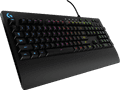 Logitech G213 Prodigy QWERTZ left side