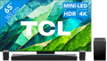 TCL QD Mini-LED 65C81B (2024) + Soundbar Main Image