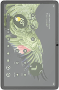 Just in Case Google Pixel Tablet Screenprotector Glas voorkant