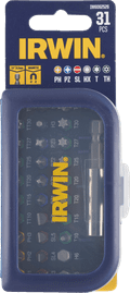 Irwin Compact 31-piece Bit Set packaging