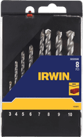 Irwin 8-piece HEX Concrete Drill Bit Set packaging