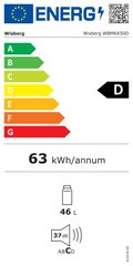 Wisberg WBMKK50D energielabel