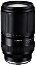 Tamron 28-300mm f/4-7.1 Di III VC VXD Sony E bovenkant