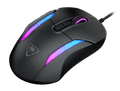 Turtle Beach Kone II Wired Gaming Muis Zwart achterkant