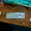 Logitech G915 X LIGHTSPEED Wireless Gaming Keyboard White AZERTY front
