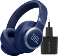 JBL Live 770NC Blauw + BlueBuilt Quick Charge Oplader met Us Main Image