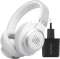 JBL Live 770NC Wit + BlueBuilt Quick Charge Oplader met Usb Main Image
