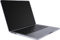 BlueBuilt Hardcase Transparant Mat voor MacBook Air 13,6 inch M2/M3/M4 binnenkant