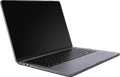 BlueBuilt Hard Case Gray for MacBook Air 13.6 inches M2/M3/M4 inside