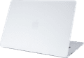 BlueBuilt Hard Case Transparent Matte for MacBook Air 15.3 inches M2/M3/M4 front
