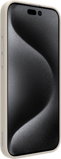 BlueBuilt Back Cover iPhone 16 Pro Max Beige front