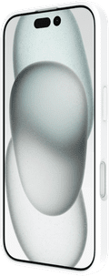 BlueBuilt Back Cover iPhone 16 Wit achterkant