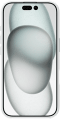 BlueBuilt Back Cover iPhone 16 Wit achterkant