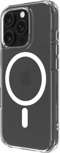 BlueBuilt Protective Back Cover with MagSafe iPhone 16 Pro Transparent front