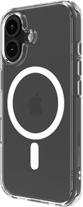 BlueBuilt Protective Back Cover with MagSafe iPhone 16 Transparent front