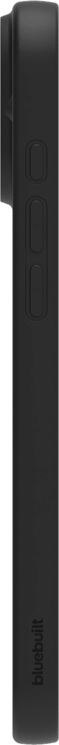 BlueBuilt Back Cover iPhone 16 Plus Zwart rechterkant