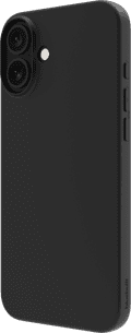 BlueBuilt Back Cover iPhone 16 Plus Zwart achterkant