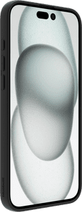 BlueBuilt Back Cover iPhone 16 Plus Zwart voorkant