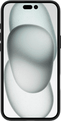 BlueBuilt Back Cover iPhone 16 Plus Zwart voorkant
