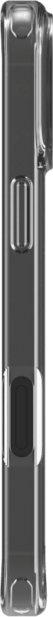 BlueBuilt Protective Back Cover iPhone 16 Plus Transparant linkerkant