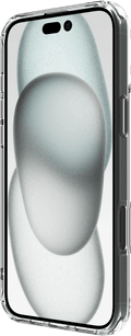 BlueBuilt Protective Back Cover iPhone 16 Plus Transparant achterkant