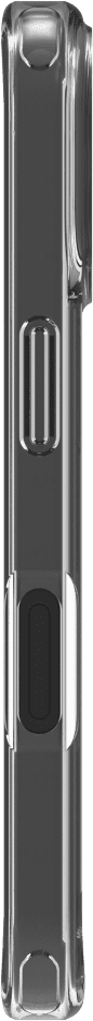 BlueBuilt Protective Back Cover iPhone 16 Transparant linkerkant