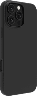 BlueBuilt Back Cover iPhone 16 Pro Max Zwart voorkant