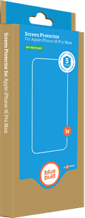 BlueBuilt Apple iPhone 16 Pro Max Screenprotector Glas Duo Pack verpakking