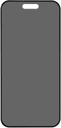 BlueBuilt Apple iPhone 16 Pro Privacy Filter Screenprotector Glas detail
