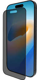 BlueBuilt Apple iPhone 16 Pro Privacy Filter Screenprotector Glas voorkant