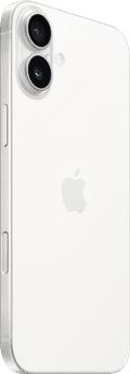 Apple iPhone 16 Plus 128GB Wit linkerkant