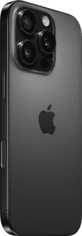 Apple iPhone 16 Pro 128GB Black Titanium rechterkant