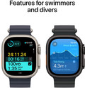 Apple Watch Ultra 2 4G 49mm Zwart Ocean Band Zwart visual leverancier