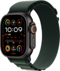 Apple Watch Ultra 2 4G 49mm Zwart Alpine Band Groen M Main Image