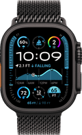 Apple Watch Ultra 2 4G 49mm Black Milanese Watch Strap L front