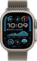 Apple Watch Ultra 2 4G 49mm Zilver Milanese Band L voorkant
