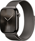 Apple Watch Series 10 4G 46mm Titanium Zwart Milanese Band S/M Main Image