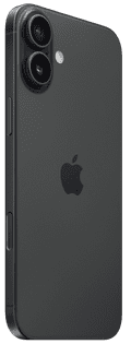 Apple iPhone 16 256GB Zwart + Apple Snellader rechterkant