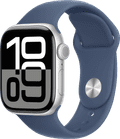 Apple Watch Series 10 4G 42mm Zilver Sportband S/M Main Image