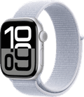 Apple Watch Series 10 4G 42mm Zilver Sport Loop Main Image