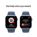Apple Watch Series 10 4G 42mm Zilver Sportband S/M visual leverancier