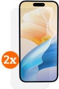 BlueBuilt Apple iPhone 16 Screenprotector Glas Duo Pack Main Image