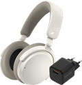Sennheiser Accentum Wireless Wit+ BlueBuilt Quick Charge Oplader met Usb A Poort 18W Zwart Main Image